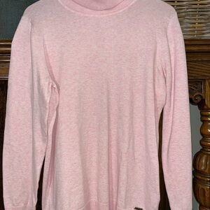 Tommy Hilfiger Pink Turtleneck Sweater cozy!